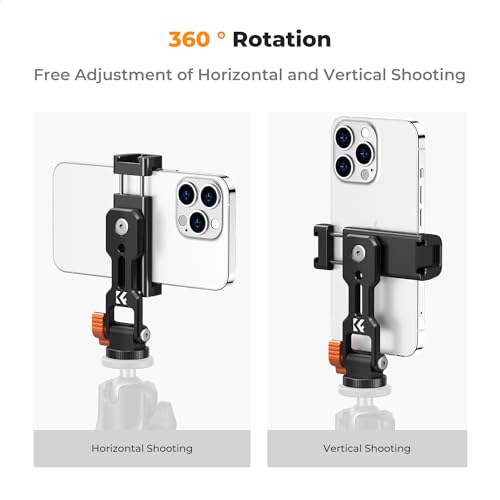 K&F CONCEPT Metal Phone Tripod Mount - style: Phone Tripod