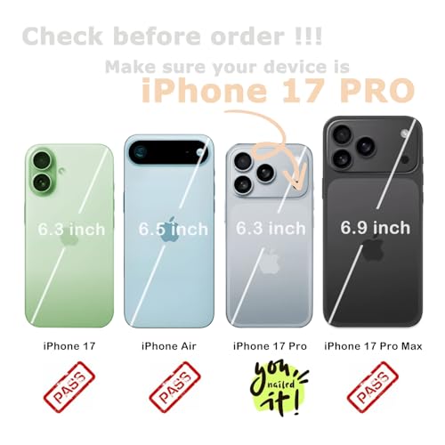 Compatible with iPhone 17 Pro 6.3 inch Case with Card Holder | Soft Cute Leather Wallet Case Protective Shockproof Hard Cover for Women Girls (Pastel Ribbon Bow) - color: Pastel Ribbon Bow, size: iPhone 17 Pro 6.3 inch