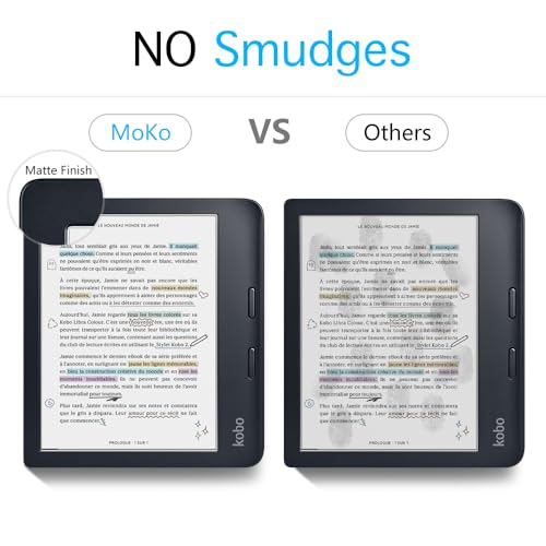 MoKo 3 Pack Anti-Glare Screen Protector for 7 inch Kobo Libra Colour 2024 - size: 3 Pack