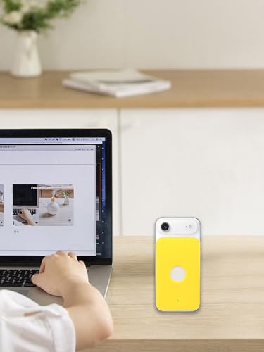 Compatible with Apple iPhone Air MagSafe Battery,UYRUREL Premium Silicone Shockproof Protection Ultra-Thin Design, Comfortable and Skin-Friendly,Yellow. - color: Yellow