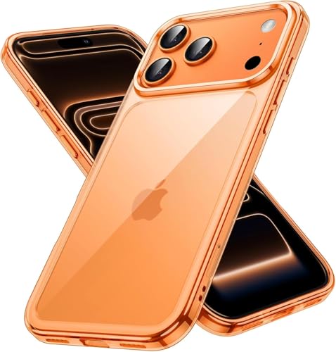 Transparent Compatible iPhone 17 Pro Max Case, Anti-Yellowing Military-Grade Protection 17 pro max Slim Phone Case.17 Pro Max Case