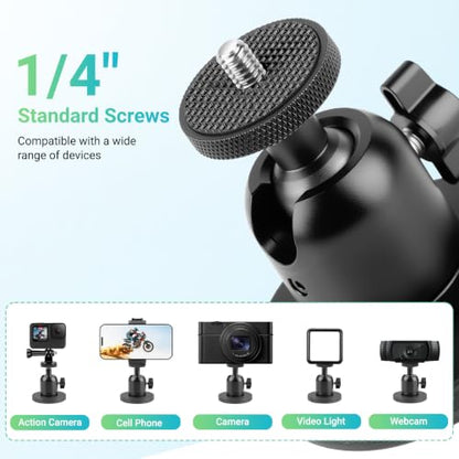 Magnetic Camera Mount for GoPro Hero/Insta360/DJI Action Camera