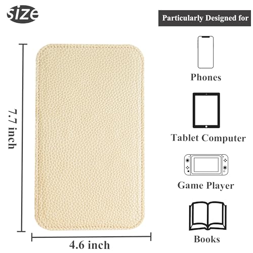 Airplane Travel Essentials for Flying Flex Flap Cell Phone Holder & Flexible Tablet Stand for Desk, Bed, Treadmill, Home & in-Flight Airplane Travel Accessories(1-Lichee Gold) - color: 1-Lichee Gold