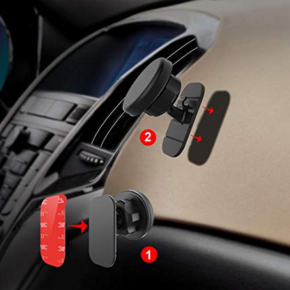 APPS2Car 3M VHB Adhesive Pads Double-Sided Replacement Mounting Tape 4-Pack - size: Rectangle - 1.9"x1.1"