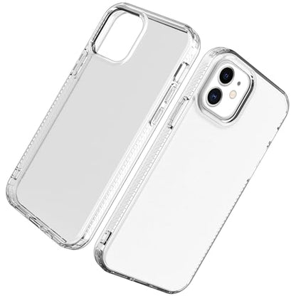 Phone Case for iPhone 12 Clear, [Crystal Clear][Non-Yellowing] Slim Shockproof Reinforced Drop Protective Flexible TPU Back Cover Phone Case for iPhone 12 Protective Case(Transparent) - color: Transparent