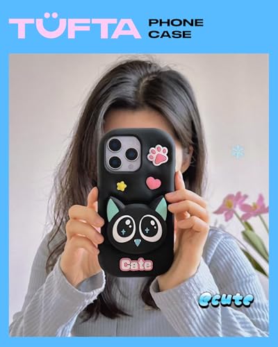 for iPhone 13 Pro Max Case, Kawaii 3D Black Cat Pop-Up Grip for Girls - size: iPhone 13 Pro Max