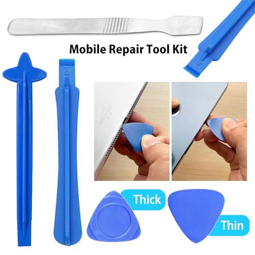 Spudger Pry Tool Kit 14 Piece Opening Tool, Plastic & Metal Spudger Tool Kit, Ultra-Thin Prying & Open Tool for Phone, Laptop, Pad, Cell Phone, Tablet, Computer, Electronics Repair