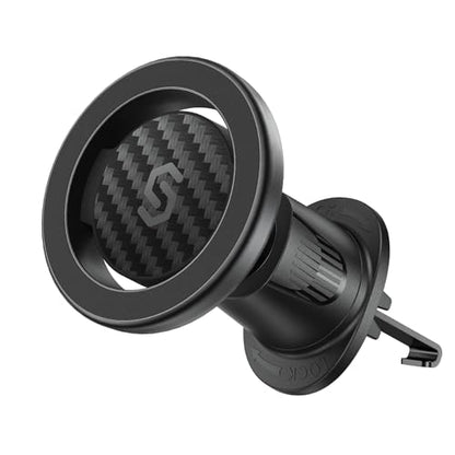 SYNCWIRE for MagSafe Car Mount, Magnetic Phone Holder for Car Air Vent - color: Carbon Fiber