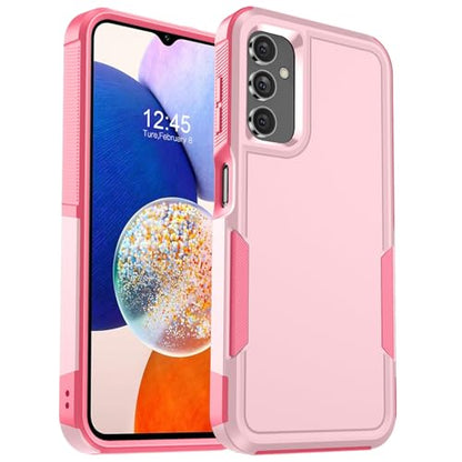 zapica Designed for Samsung Galaxy A14 5G Case, Light Pink | Military Grade Drop Protection, Dual Layer Structure Design, Heavy Duty Shockproof Non-Slip Phone Cover - color: Light Pink, size: Samsung Galaxy A14 5G 6.6''