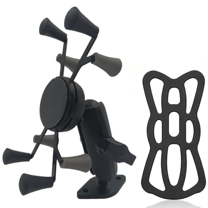 Strg Phone Mount with 2 Holes Drill-Down Diamond Base and Aluminum Arm - size: Aluminum Alloy Diamond Base