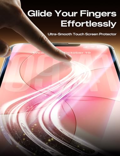MAGIC JOHN 2PACK 3rd Gen for iPhone 17e/16e/14/13 pro /13 Screen Protector - color: Clear