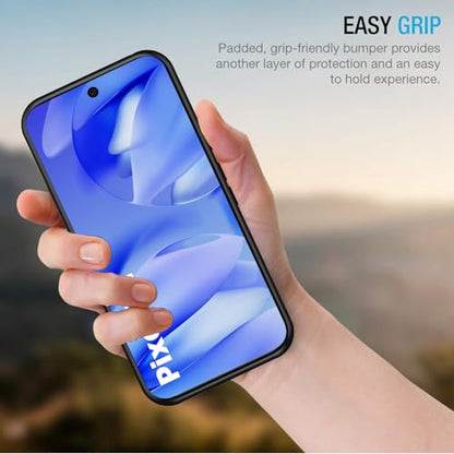Battery Case for Pixel 9a,10000mAh Portable Protective Smart Wireless Charging Case Support Carplay Compatible with Pixel 9a(6.3 inches) Rechargeable Extended Battery Charger Cover(Black) - size: for Pixel 9a