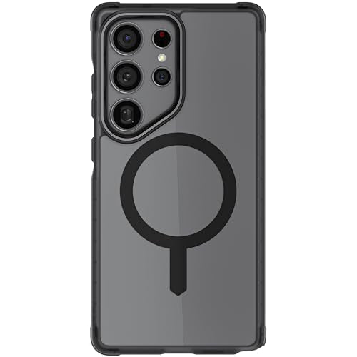 Ghostek Covert S25 Ultra MagSafe Case Clear with Magnetic Ring, Slim Thin Military Grade Shockproof Phone Cover Compatible with 2025 Samsung Galaxy S25Ultra (6.9") (Smoke Matte) - color: Smoke Matte, size: Galaxy S25 Ultra