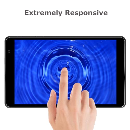 2-Pack Glass Screen Protector For BLU M8L 2022/2021 8" Tablet/BLU M8L PLUS 8 Inch Tablet 2022 Released - Tempered Glass Film High Definition 9H Hardness