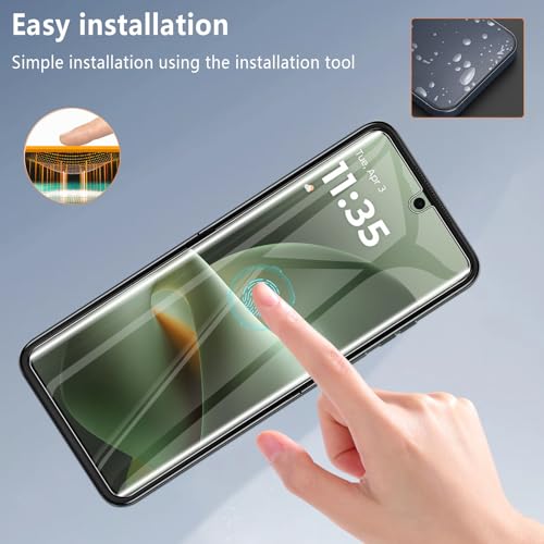 3-Pack Screen Protector for Motorola Moto Razr+ Plus 2026 Flexible TPU Film, HD Clear Bubble-Free Self-Healing, Support Fingerprint Unlock Protective Cover Film for Moto Razr Plus 2026 - size: Motorola Razr+ Plus 2026