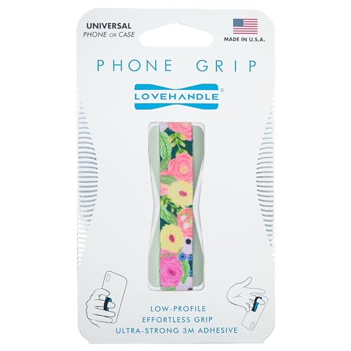 LOVEHANDLE Original Universal Phone Grip - Camellias - color: Camellias