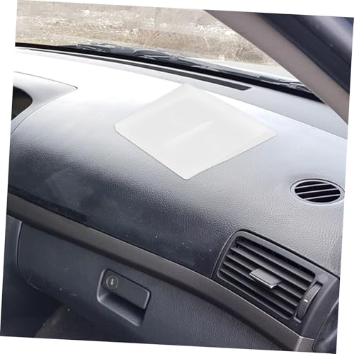 White Silicone Cordless Charging Pad for Center Console Protection