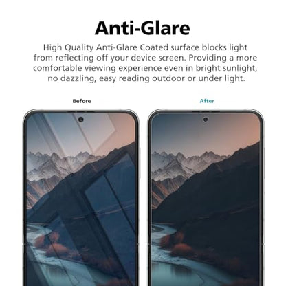 2-Pack Anti Glare Matte Privacy Screen Protector for Samsung Galaxy S22 [0.1S Fingerprint ID Unlock][Anti Spy PET Flexible Film][Bubble-Free Easy Installation with Alignment Jig] - size: Galaxy S22