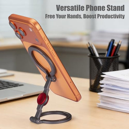 Magnetic Phone Stand & Fidget Spinner Combo for iPhone & Magsafe Cases