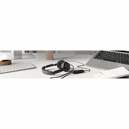Yealink UH44 Wired USB Headset for Work, USB-C/A, 2 Noise-Canceling Mics