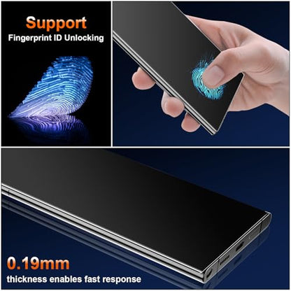 [2 Pack] for Samsung Galaxy Note 20 Ultra Matte Privacy TPU Screen Protector (Not Glass), Anti Glare, Fingerprint Sensor Compatible, Full Adhesive Flexible Film, Easy Installation - size: Galaxy Note 20 U1tra