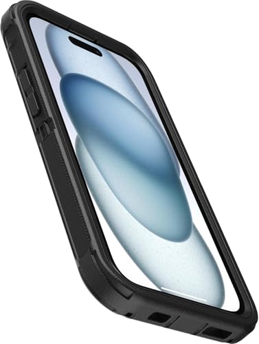 OtterBox iPhone 17e & iPhone 16e (Only) - Defender Series MagSafe Case - Black - Built-in Magnets - Screenless - Rugged & Durable - with Port Protection - Holster Clip Included - Non-Retail Packaging - color: Black, style: MagSafe
