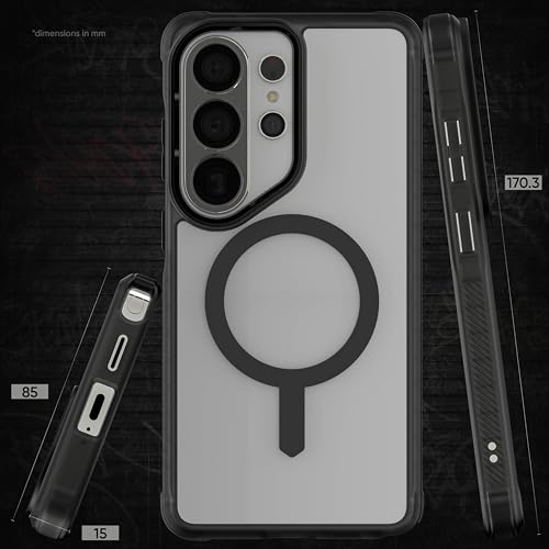 Ghostek Covert Clear Galaxy S26 Ultra MagSafe Case with Magnetic Ring, Slim Thin Military Grade Shockproof Phone Cover Compatible with 2026 Samsung S26 Ultra (6.9") (Smoke Matte) - color: Smoke Matte, size: Galaxy S26 Ultra