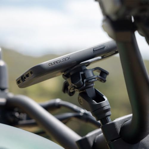 Quad Lock Motorcycle Handlebar Clamp Bolt Mount PRO for iPhone, Samsung Galaxy and Pixel Smartphones - size: Handlebar Clamp PRO