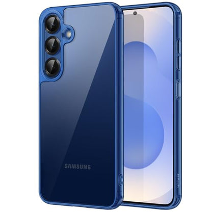 JETech Case for Samsung Galaxy S25 5G, Non-Yellowing Shockproof Bumper Protective Phone Cover, Anti-Scratch Hard PC Back (Navy) - color: Navy, size: Galaxy S25