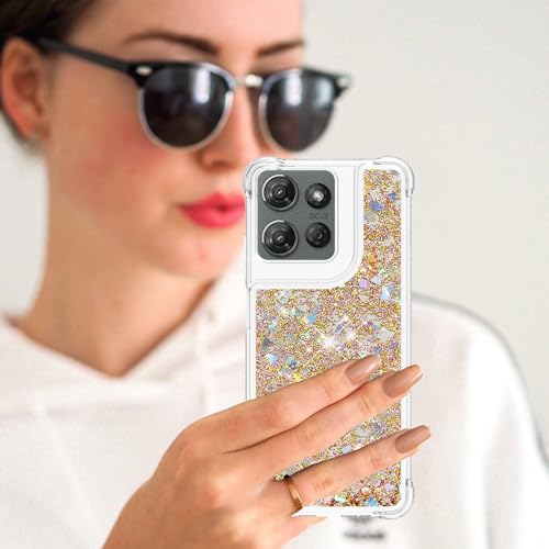 for Moto G 2025/2026 Case, Moto G Play 2026 Phone Case, Gold - color: Gold Color