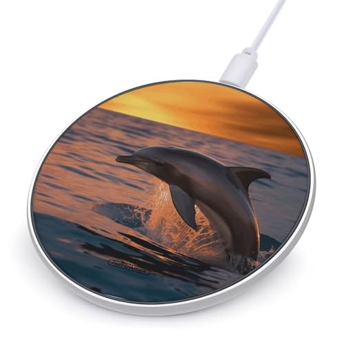 Dusk Dolphin Wireless Charger, Fast Charging Pad