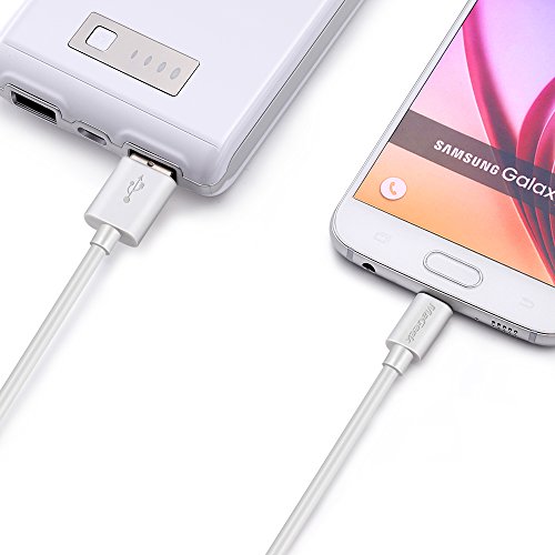 MaGeek USB A to USB C Cable 10ft White, Super Long USB C Cable, Fast Charge - color: 1pc_10ft_White