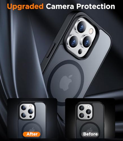 SPIDERCASE Magnetic for iPhone 14 Pro Max Case, Black - color: Black, size: Iphone 14 Pro Max 6.7''