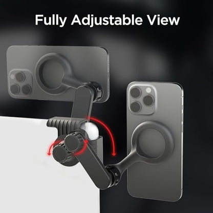 CYBERGUYS! Magnetic Phone Mount for Tesla Monitor - Tesla Model 3/Y X/S (2022) Accessories for All Cell Phones - Strong Magnetic Hold Tesla Phone Mount - Tesla Phone Holder Mag Safe Compatible - Black