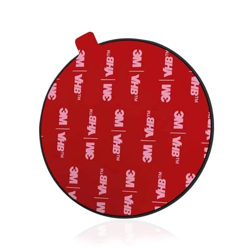 Phone Suction Pad for Car Dashboard, 3.2 Inch 3M VHB Mounting Disk for GPS - size: 1P