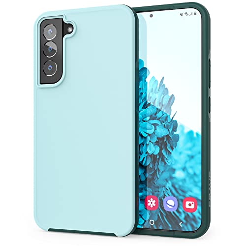 Crave for Galaxy S22 Plus Case, Shockproof Protection Dual Layer Case for Samsung Galaxy S22 Plus (6.6 inch) - Aqua - color: Aqua