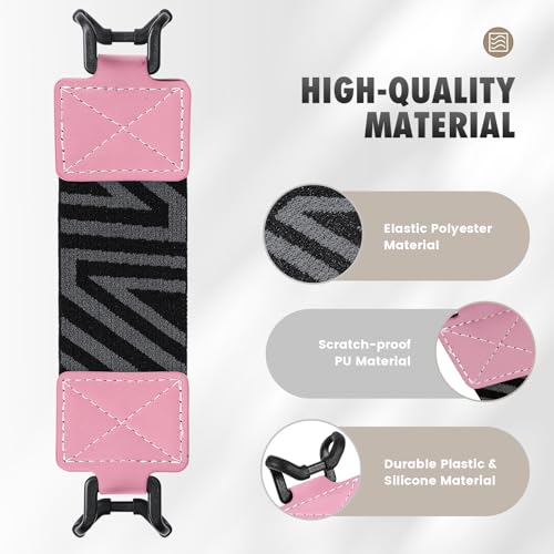 MoKo Security Hand-Strap for 6-8" Kindle eReaders Fire Tablets, Pink - color: 2-pink, style: Patterned Strap