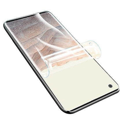 High Sensitivity Hydrogel Screen Protector for Google Pixel 9a, 2 Pieces Upgraded Transparent Soft TPU Protective Film (NOT Tempered Glass) [Clear HD] - color: Google Pixel 9a