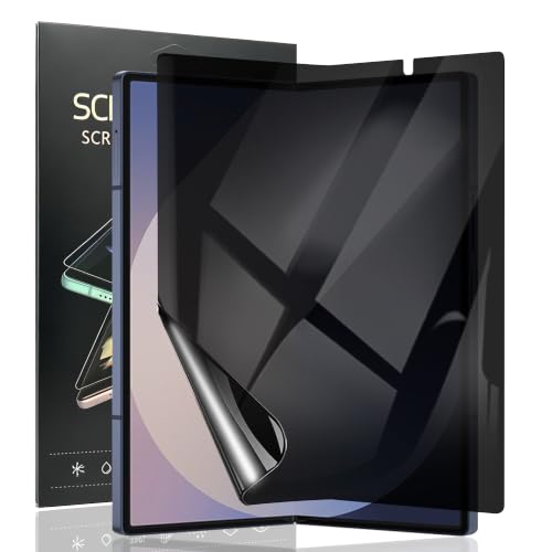 for Samsung Galaxy Z Fold 6 Inner Privacy Screen Protector 1 Pack. Anti Scratch, Self-Healing, Anti Spy Flexible TPU Film NOT Tempered Glass - size: for .Galaxy Z Fold 6,