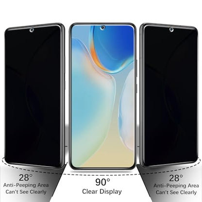 Pokolan 2+2 Pack Privacy Screen Protector for Samsung Galaxy S22 Plus - size: Samsung Galaxy S22 Plus 6.6 inches