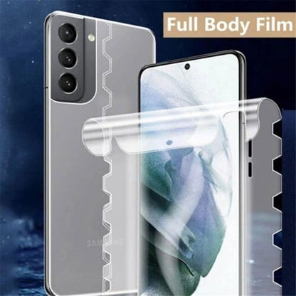 2024 New 360° Full Body Hydrogel Film for Samsung Galaxy S24 S23 Ultra Plus Screen Protector,Full Coverage Front and Rear Integrated Butterfly Film - size: For Samsung Galaxy S23
