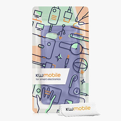 kwmobile Case Compatible with Google Pixel 6a Case - TPU Silicone Phone Cover with Soft Finish - Blue Violet - color: Blue Violet, size: Pixel 6a