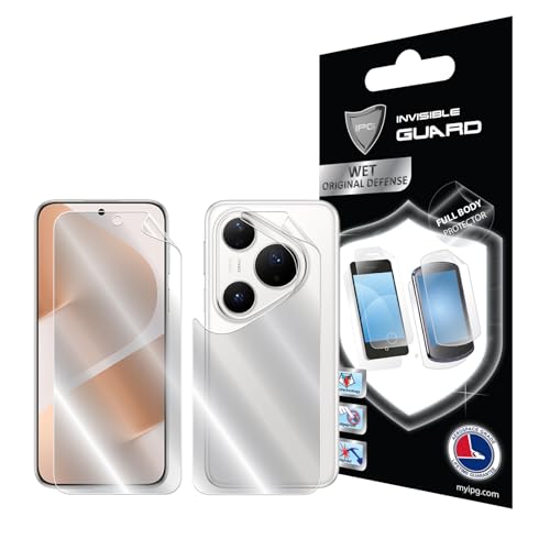 IPG For Huawei Pura 80 Pro/Pro+ Hydrogel Full Body (Screen + Back) Protector Invisible Touch Screen Sensitive Ultra HD Clear Film for Pura80ProFB - size: Full Body (Screen + Back Protector)
