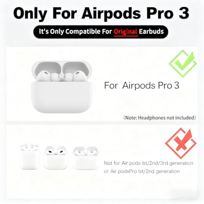 Wireless Charging Case Compatible with AirPods Pro 3 2025