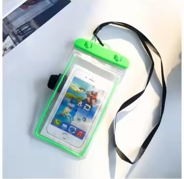 Waterproof Phone Pouch, Universal Dry Bag Case, Touch Screen Compatible, 7.8 x 4.1 Inches, for Swimming, Beach, Boating