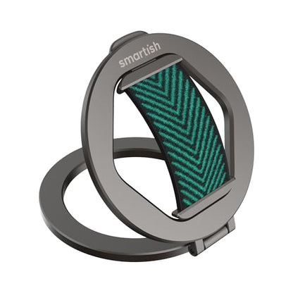 Smartish MagSafe Phone Grip, Quickstand, Kickstand Ring Holder, Green - color: So Jaded