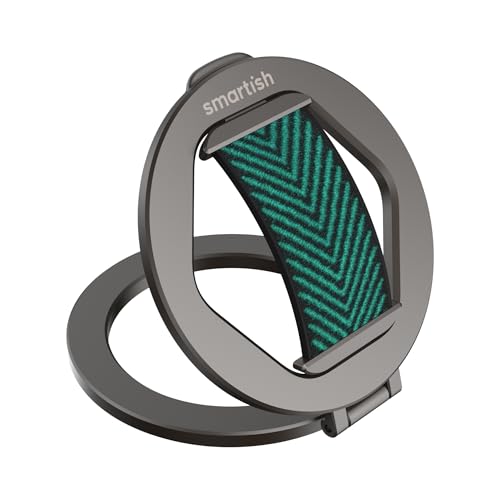 Smartish MagSafe Phone Grip, Quickstand, Kickstand Ring Holder, Green - color: So Jaded