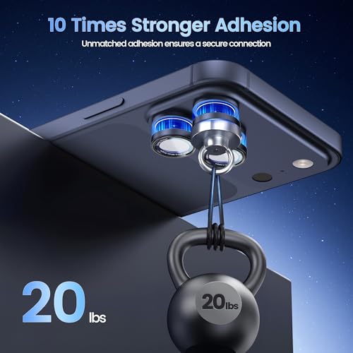 CACOE Camera Lens Protector for iPhone 14/15/16/17 Pro/Pro Max Cover - color: Dark Blue