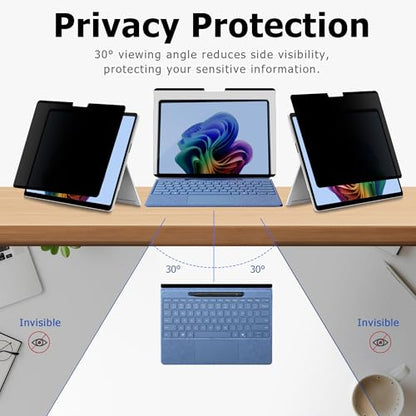 Adeway Privacy Screen Protector for Surface Laptop Studio 2/1st Gen 14.4" - size: Laptop Stuido 14.4"