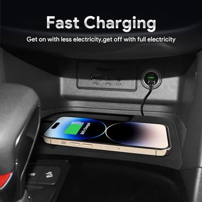 Wireless Phone Charging Pad for Chevrolet Equinox 2018-2023